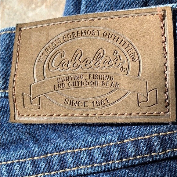 Cabela’s flannel lined jeans EUC - Picture 7 of 7